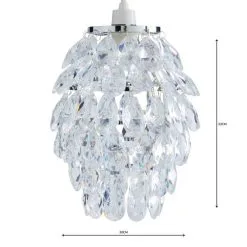 Dunelm Pineapple Jewel Easy Fit Pendant -Dunelm Lights Sales 1000002714 alt04