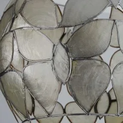 Butterfly Capiz Easy Fit Pendant -Dunelm Lights Sales 1000018784 alt02