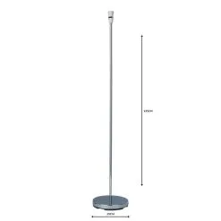 Dunelm Stem Chrome Floor Lamp Base -Dunelm Lights Sales 1000044867 alt04