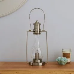 Dunelm Horse Lantern Satin Nickel Table Lamp 7 Dunelm Horse Lantern Satin Nickel Table Lamp -Dunelm Lights Sales 1000044879 alt01