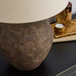 Dunelm Santiago Large Washed Urn Table Lamp -Dunelm Lights Sales 1000044917 alt03