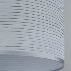 Dunelm Ripple Lamp Shade 24cm Silver -Dunelm Lights Sales 1000049215 alt02