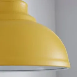 Galley Ochre Easy Fit Pendant 7 Galley Ochre Easy Fit Pendant -Dunelm Lights Sales 1000050213 alt02