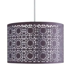 Dunelm Arlo Lamp Shade 30cm Grey -Dunelm Lights Sales 1000076044 alt04