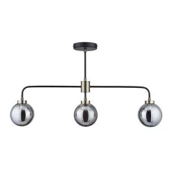 Dunelm Tanner 3 Light Black Bar Ceiling Fitting -Dunelm Lights Sales 1000076102 alt05