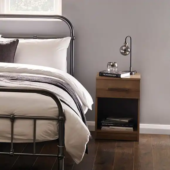 Dunelm Tanner Black And Smoked Glass Table Lamp 3 Dunelm Tanner Black And Smoked Glass Table Lamp - Image 3