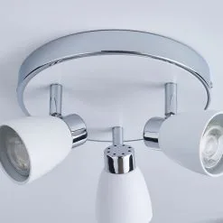 Masterlite Alto 3 Light Matt White Spotlight -Dunelm Lights Sales 1000081725 alt03