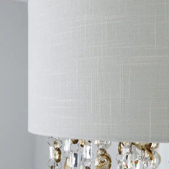 Dunelm Mila Ivory Jewel Shade Easy Fit Pendant 4 Dunelm Mila Ivory Jewel Shade Easy Fit Pendant - Image 4