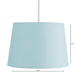 Dunelm Sara Tapered Lamp Shade 30cm Duck Egg -Dunelm Lights Sales 1000084174 alt04