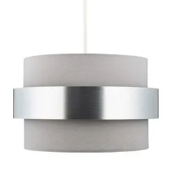 Dunelm Joey Grey Easy Fit Pendant 9 Dunelm Joey Grey Easy Fit Pendant -Dunelm Lights Sales 1000093240 alt05