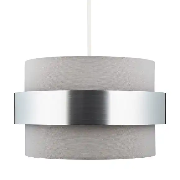 Dunelm Joey Grey Easy Fit Pendant 4 Dunelm Joey Grey Easy Fit Pendant - Image 4