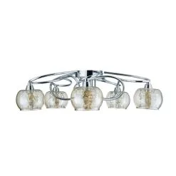 Dunelm Seychelles 5 Light Chrome Ceiling Fitting -Dunelm Lights Sales 1000093292 alt05