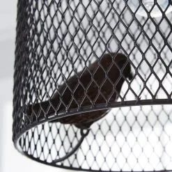 Livry Bird Grey Easy Fit Pendant -Dunelm Lights Sales 1000111889 alt03