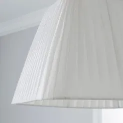 Dunelm Square Pleat Lamp Shade 30cm Ivory -Dunelm Lights Sales 1000112099 alt02