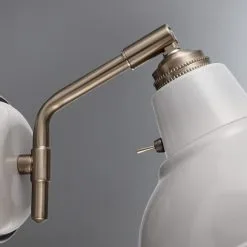 Dunelm Bradwell Dove Grey Wall Light -Dunelm Lights Sales 1000119703 alt02