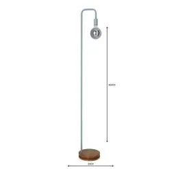 Dunelm Berko Grey Floor Lamp -Dunelm Lights Sales 1000119705 alt04