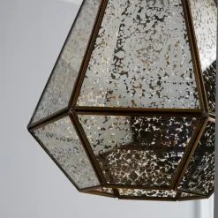 Dunelm Bemus Mercury Glass Easy Fit Pendant -Dunelm Lights Sales 1000119709 alt02