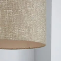 Dunelm Boucle Lamp Shade 35cm Natural -Dunelm Lights Sales 1000119841 alt02