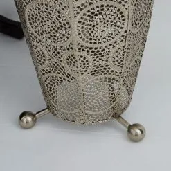 Dunelm Manila Moroccan 60cm Chrome Floor Lamp -Dunelm Lights Sales 1000119855 alt02