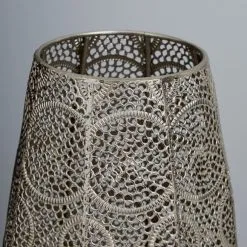 Dunelm Manila Moroccan 60cm Chrome Floor Lamp -Dunelm Lights Sales 1000119855 alt03