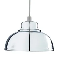 Dunelm Galley Chrome Easy Fit Pendant -Dunelm Lights Sales 1000120313 alt04