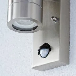 Dunelm Billy PIR Sensor Chrome Outdoor Wall Light -Dunelm Lights Sales 1000137335 alt02
