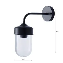 Dunelm Colmar Coffee Outdoor Wall Light -Dunelm Lights Sales 1000137336 alt04