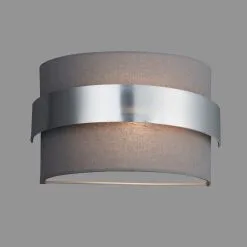 Dunelm Joey Shaded Grey Wall Light -Dunelm Lights Sales 1000137338 alt02