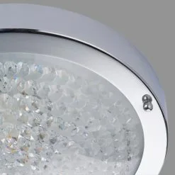 Dunelm Aegean Crystal Bathroom Flush Ceiling Fitting -Dunelm Lights Sales 1000137343 alt03
