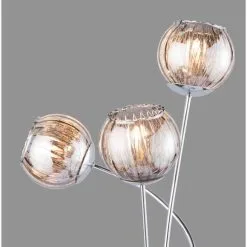 Dunelm Arta 3 Arm Smoked Glass Floor Lamp -Dunelm Lights Sales 1000137348 alt02