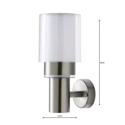 Dunelm Adoni Steel Outdoor Wall Light -Dunelm Lights Sales 1000137364 alt04