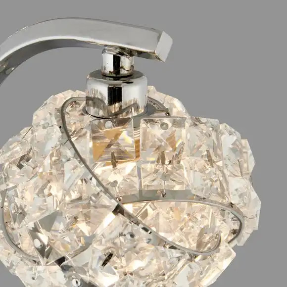 Dunelm Cecilie 3 Arm Chrome Floor Lamp 4 Dunelm Cecilie 3 Arm Chrome Floor Lamp - Image 4