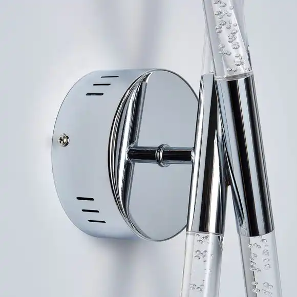 Dunelm Tassani 2 Light Integrated LED Bubble Glass Wall Light 4 Dunelm Tassani 2 Light Integrated LED Bubble Glass Wall Light - Image 4