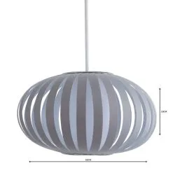 Elements Monte Grey Easy Fit Pendant -Dunelm Lights Sales 1000137385 alt04