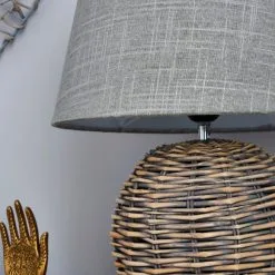 Dunelm Lari Split Weave Wicker Table Lamp -Dunelm Lights Sales 1000137386 alt02