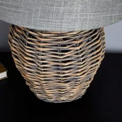 Dunelm Lari Split Weave Wicker Table Lamp -Dunelm Lights Sales 1000137386 alt03