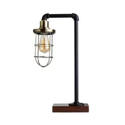 Dunelm Milas Pipe Black Industrial Table Lamp -Dunelm Lights Sales 1000139077 alt04