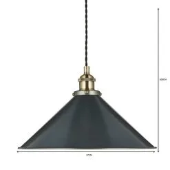 Dunelm Logan 1 Light Grey Industrial Ceiling Fitting -Dunelm Lights Sales 1000139092 alt06