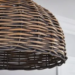 Dunelm Lari Split Weave Grey Easy Fit Pendant -Dunelm Lights Sales 1000139117 alt02