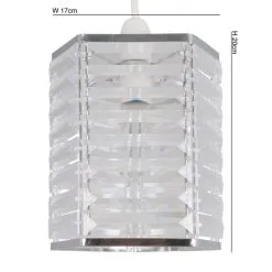 Nelas Prism Easy Fit Pendant 8 Nelas Prism Easy Fit Pendant -Dunelm Lights Sales 1000139178 alt03