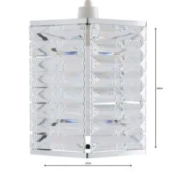 Nelas Prism Easy Fit Pendant 9 Nelas Prism Easy Fit Pendant -Dunelm Lights Sales 1000139178 alt04