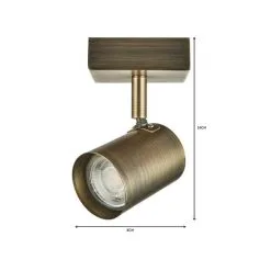 Dunelm Newark 1 Light Antique Bronze Spotlight -Dunelm Lights Sales 1000149065 alt06