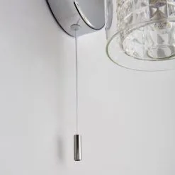 Dunelm Hylton Glass Bathroom Wall Light 9 Dunelm Hylton Glass Bathroom Wall Light -Dunelm Lights Sales 1000149066 alt03