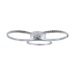 Dunelm Oraylia 3 Light Integrated LED Hoops Jewel Chrome Ceiling Fitting 10 Dunelm Oraylia 3 Light Integrated LED Hoops Jewel Chrome Ceiling Fitting -Dunelm Lights Sales 1000149069 alt05