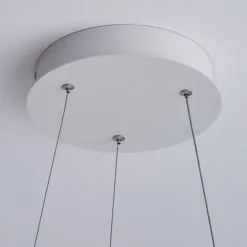 Dunelm Mickie 1 Light Integrated LED Hoop White Ceiling Fitting -Dunelm Lights Sales 1000149070 alt03