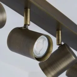 Dunelm Newark 4 Light Antique Bronze Spotlight Bar -Dunelm Lights Sales 1000149076 alt03