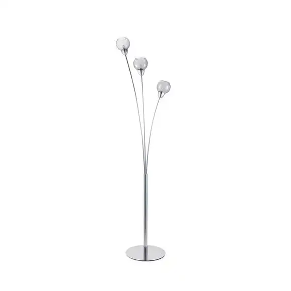 Dunelm Kelly 3 Arm Bubble Glass Floor Lamp 5 Dunelm Kelly 3 Arm Bubble Glass Floor Lamp - Image 5