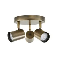 Dunelm Newark 3 Light Antique Bronze Spotlight -Dunelm Lights Sales 1000149089 alt05