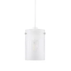 Dunelm Grayson Dot Glass White Easy Fit Pendant -Dunelm Lights Sales 1000149113 alt05