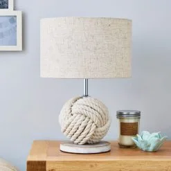 Dunelm Lina Rope Table Lamp -Dunelm Lights Sales 1000149119 alt01